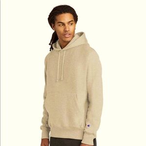 new • champion reverse weave hooded sweatshirt